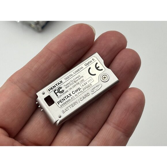 PENTAX Optio S 3.2mp Compact Digital Camera WORKS Battery/SD Card*READ* - Picture 12 of 13